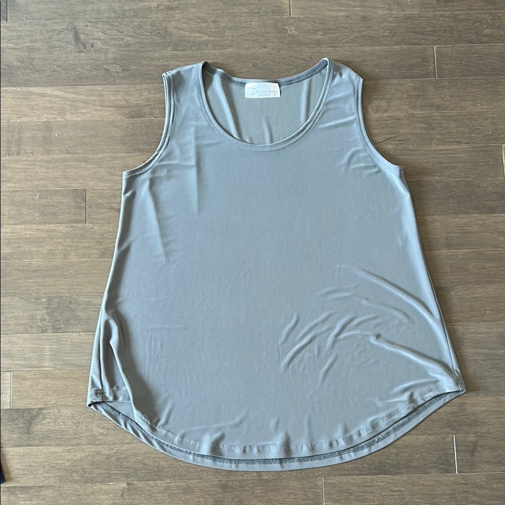 Gray Sleeveless Women's Top